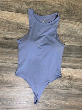 Klassy Network Lavender High-Neck Bodysuit